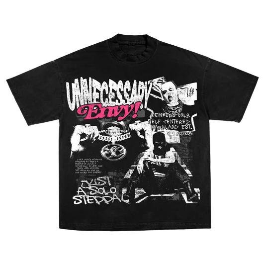 Pink Unnecessary Envy T-Shirt